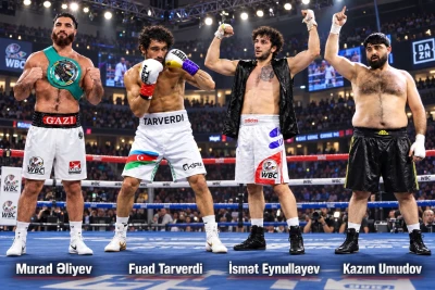 Dörd Azərbaycanlı boksçu noyabrın 7-də İstanbulda WBC kəmərləri uğrunda yarışıb
