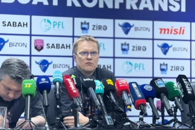 Valdas Dambrauskas: "Futbolçularımla qürur duyuram, onlar qəhrəmandırlar"