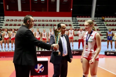 Cəlil Cəfərov U-16 Qızların Avropa Çempionatının Final Mərhələsində - FOTO