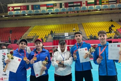 Azərbaycanın gənc badmintonçuları beynəlxalq turnirdə iki medal qazanıblar