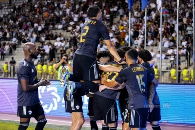 "Qarabağ" Çempionlar Liqasının pley-offuna yüksəldi: 5:1 hesabı ilə qələbə