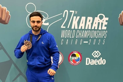 Vidadi Xalıqov Qahirədə keçirilən parakarate üzrə dünya çempionatında bürünc medal qazanıb