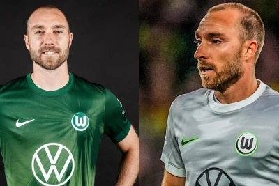 Kristian Eriksen kardiostimulyatorla Bundensliqada debüt etdi