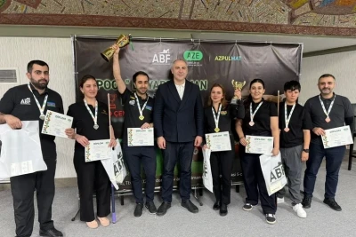 Bilyard üzrə Azərbaycan çempionatının "Pool" növü üzrə qalibləri müəyyənləşib