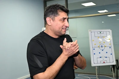 Qapıçılar üzrə UEFA-nın A kateqoriyalı məşqçi kursunun Bakıda III mərhələsi davam edir - FOTO