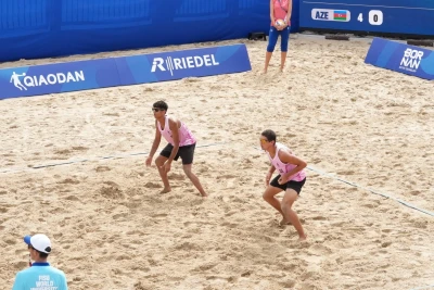 Universiada: Azərbaycan çimərlik voleybolçuları üçüncü oyunlarını da uduzdular