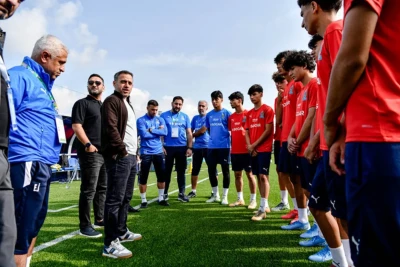 Azərbaycan millisi Hövsan Yarış Kompleksində ilk məşqinə çıxıb