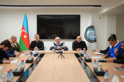 Azərbaycan Cüdo Federasiyasında hakimlər üçün nəzəri seminar keçirilib - FOTO