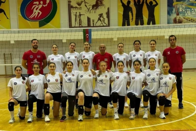 Yeniyetmə voleybolçular beynəlxalq turnirə Qaxda hazırlaşır