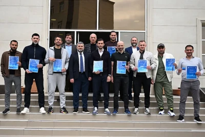 Azərbaycanlı məşqçilərə UEFA A kateqoriyalı diplomları təqdim edilib