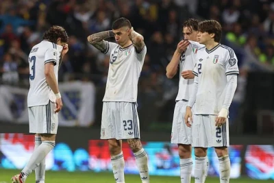 İtaliya millisi antirekorda imza atıb: Ardıcıl 3 dünya çempionatına vəsiqə qazana bilməyib
