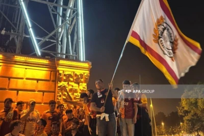 "Qalatasaray"ın 25-ci çempionluğu Bakıda böyük sevinclə qeyd olundu - FOTO - VİDEO