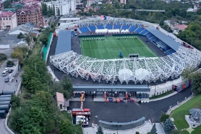 Xankəndi stadionunun bərpası avqust-sentyabr aylarında başa çatacaq