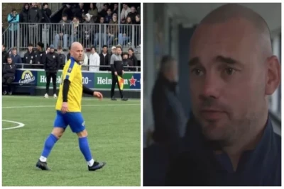 41 yaşlı Sneyder futbola qayıtdı: "Ailəmlə birlikdə futboldan zövq alıram"