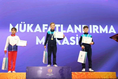 Şəkidə Batut Gimnastikası üzrə Ölkə Birinciliyi Keçirildi: III MDB Oyunlarına Hazırlıq - FOTO
