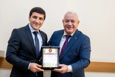 Avrasiya Kombat Ciu-Citsu Federasiyası DİN-in İdman Cəmiyyətinin üzvlərini mükafatlandırıb - FOTO