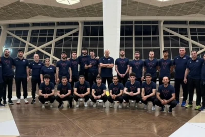 Kişi voleybol millimiz Avropa Liqası hazırlığı üçün Belarusa yollandı