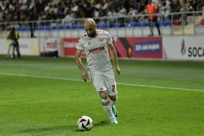 "Araz-Naxçıvan"ın futbolçusu: "Sevinirəm ki, 300 matçda meydana çıxmaq mənə nəsib oldu"