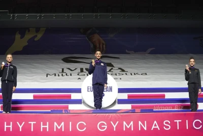 Bədii gimnastika üzrə Avropa kubokunda ilk yarış günü başa çatıb - YENİLƏNİB + FOTO/VİDEO