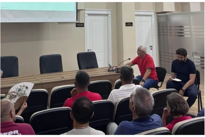 Alman mütəxəssis Johann Klaus Azərbaycan atletika məşqçilərinə seminar keçirib