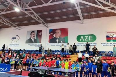 Bakıda stolüstü tennis üzrə Azərbaycan birinciliyinə başlanılıb