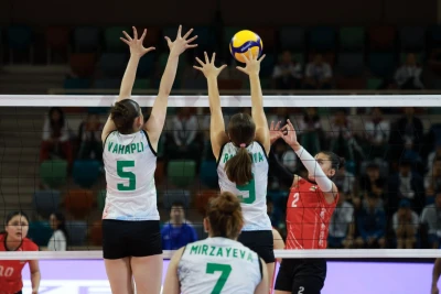 15 yaşadək voleybolçu qızlarımız III MDB Oyunlarında bürünc medal qazandı