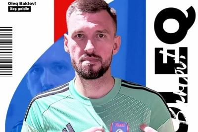 "Turan Tovuz" Tacikistan millisinin qapıçısı Oleq Baklovu transfer edib