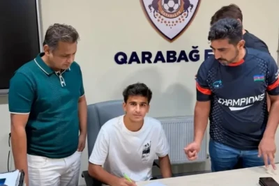 Pakistanlı gənc futbolçu “Qarabağ”ın heyətinə qoşuldu