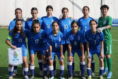 U-15 böyük hesabla məğlub olub