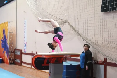Kişi və Qadın İdman Gimnastikası üzrə Ölkə Birinciliyinə Yekun Vurulur