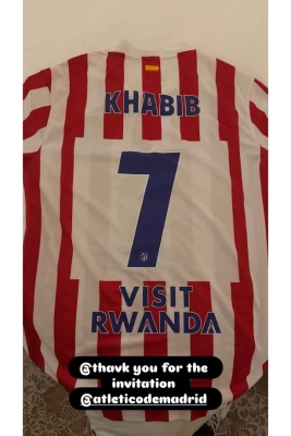 Həbib Nurməhəmmədov "Atletiko Madrid"in qonağı olub, ona forma hədiyyə edilib