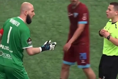 Qapıçının hakimi itələməsi və "Veles"də 5 qırmızı kart: "Sibir"ə qarşı qalmaqallı oyun