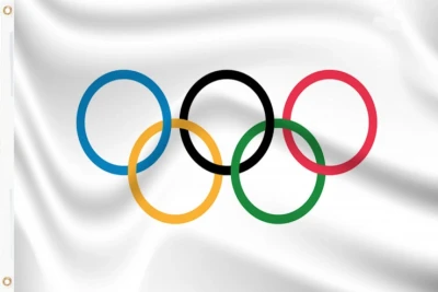 Fransızlar Olimpiya bayrağını tərsinə asdılar - FOTO