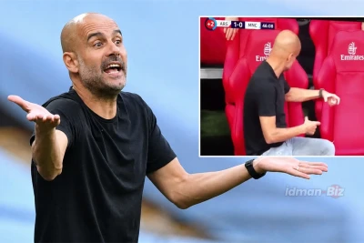 Qvardiolanın "Mançester Siti" - "Arsenal" matçındakı sirli dialoqunun səbəbi açıqlandı