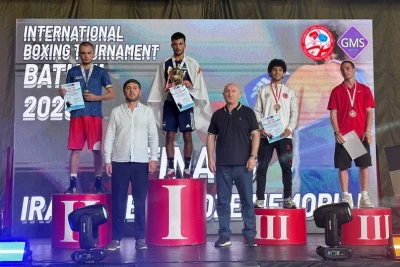 Elbrus Adıgözəlov Gürcüstanda gümüş medal qazanıb