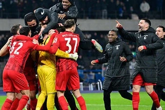 "Frayburq" penaltilərdə "Herta"nı üstələyərək Almaniya Kubokunun yarımfinalına adlayıb