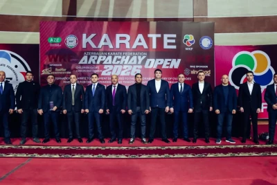 Bakıda şəhidlərin xatirəsinə həsr olunmuş XI "ARPACHAY OPEN" beynəlxalq karate turniri başlayıb - FOTO