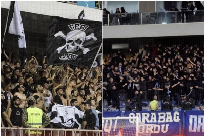 "Qarabağ" - "Neftçi" derbisi: tribunaların rəqabəti və azarkeş qarşıdurmaları