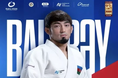 Azərbaycan cüdoçuları Parisdəki "Böyük Dəbilqə"nin ilk gününü iki medalla başa vurub