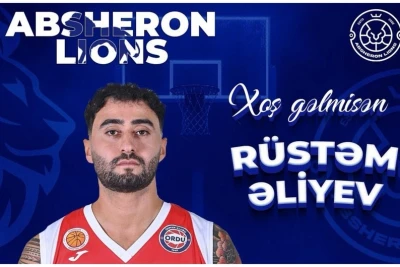 Rüstəm Əliyev "Abşeron Lions"a keçdi