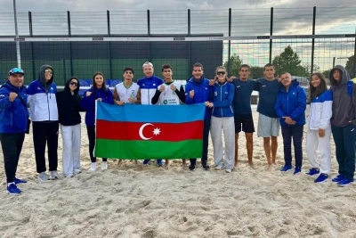 Çimərlik voleybolu üzrə U-18 millimiz EEVZA çempionatında pley-offa yüksəlib
