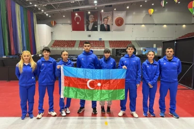 Azərbaycanın stolüstü tennisçiləri Türkiyədə beynəlxalq yarışa qatılıblar