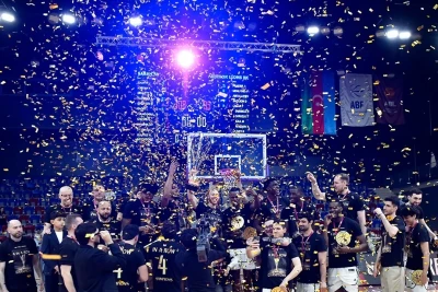 "Sabah" Basketbol Klubuna Azərbaycan Basketbol Liqasının Çempionluq Kuboku Təqdim Edilib