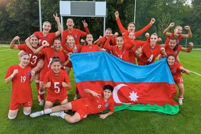 Azərbaycan U-19 qadınlardan ibarət yığması Moldovanı yenə məğlub etdi