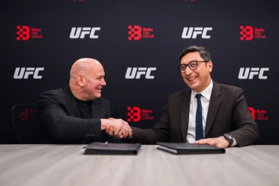 Подписано соглашение о проведении турниров UFC в Баку до 2028 года - ФОТО