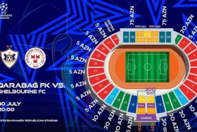 "Qarabağ" - "Şelburn" matçına satılan biletlərin sayı məlum olub