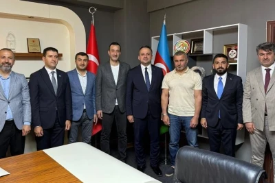 "Qarabağ" rəsmiləri Türkiyə Gənclər və İdman nazirinin müavini ilə T&Uuml;İB-də görüşüblər