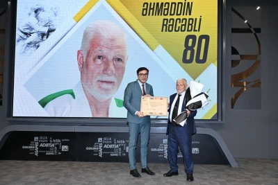 Əhməddin Rəcəblinin 80 illik yubiley mərasimi keçirildi