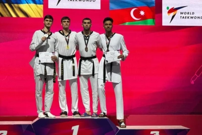 Azərbaycanın daha üç taekvondoçusu Türkiyədə medal qazanıb