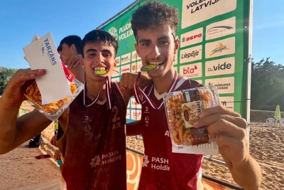 Azərbaycanın gənc çimərlik voleybolçuları beynəlxalq turnirdə bürünc medal qazandı